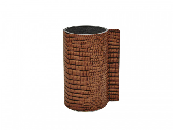 Предметы сервировки и интерьера из кожи