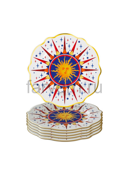 десертные тарелки